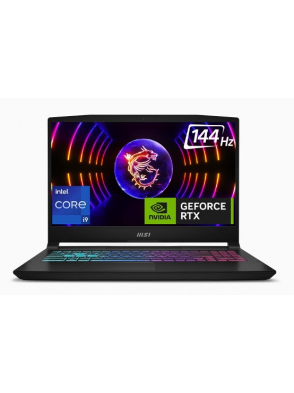 Laptops: MSI Katana 15, Intel Core i9-13900H, 40CM FHD 144Hz Gaming Laptop (8GBx2/1TB NVMe SSD/Windows 11 Home/Nvidia GeForce RTX 4060, GDDR6 8GB/Black/2.25Kg), B13VFK-843IN